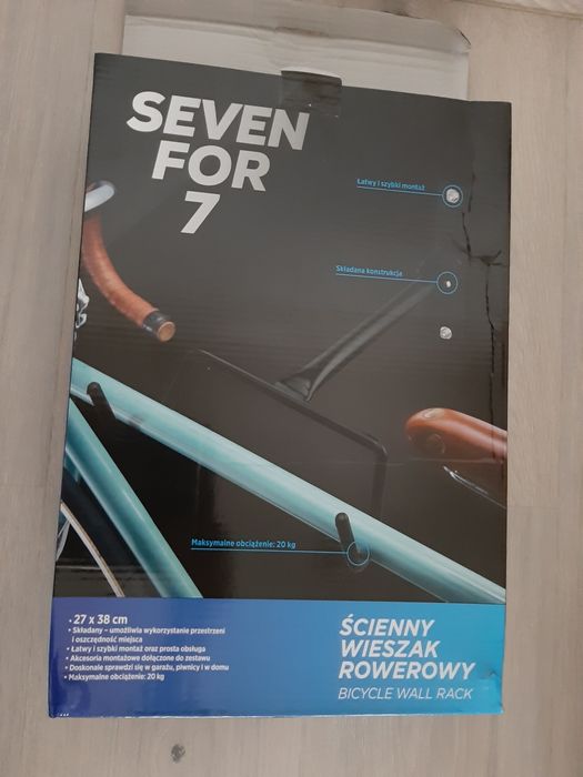 Wieszak ścienny na rower męski nowy