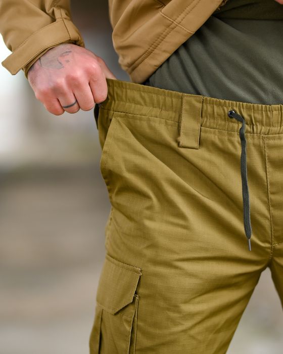 Тактичні штани джогер BANDIT Койот демісезонні штани карго