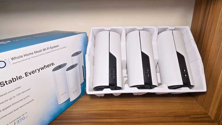 3x TP-Link Deco M4R - Sistema Wi-Fi Mesh