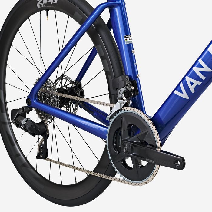 Bicicleta de estrada Rcr Rival Axs sensor de potência Azul Índigo Vivo