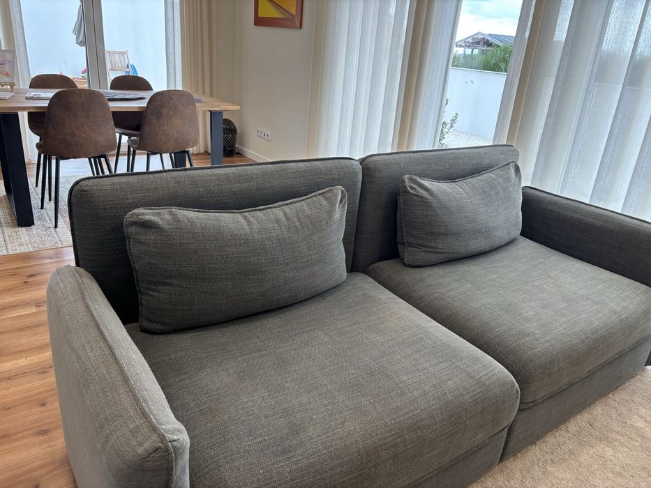 Sofa de sala cor cinza