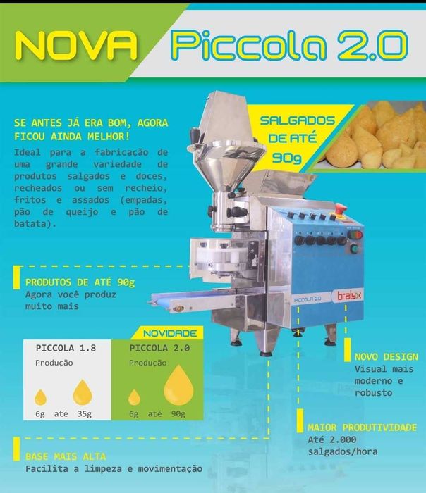 Máquina Profissional Salgadinhos e Doces