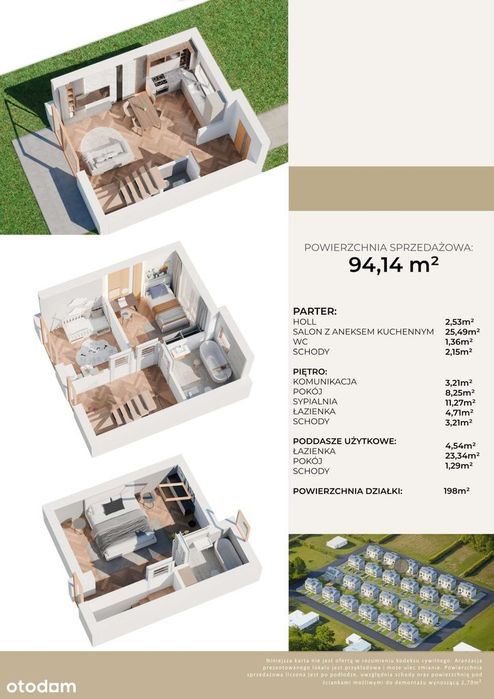 4 pokoje | Ogród 157 m² | Gotowe | Wawer | Bez PCC i prowizji - Widok 3