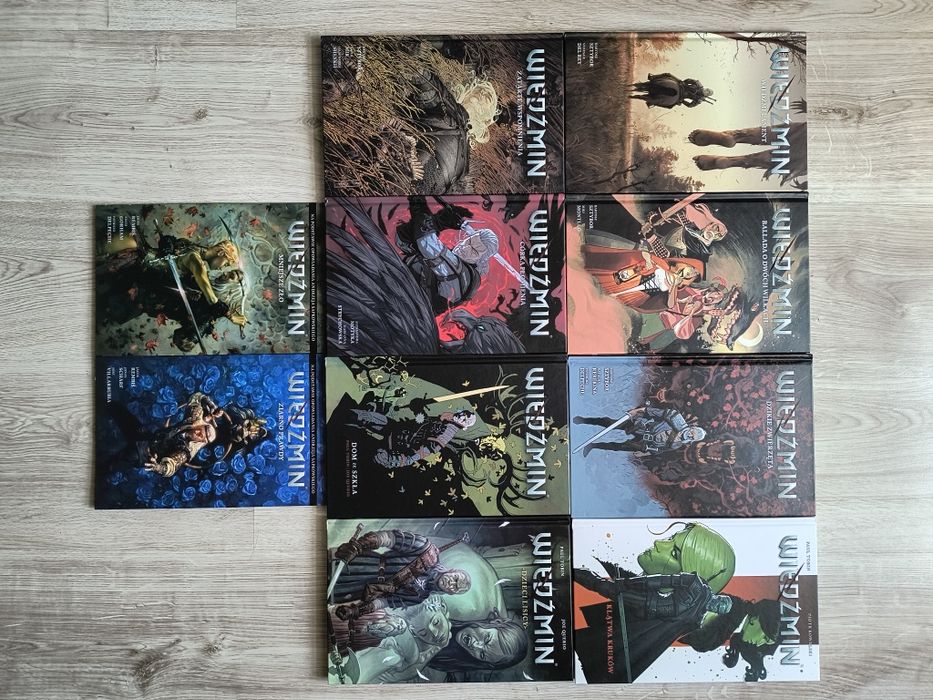 Wiedźmin. Zestaw komiksów.
