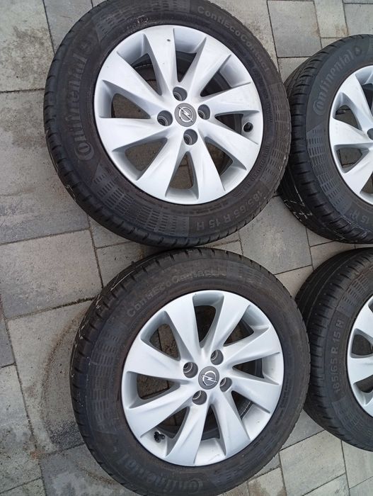 4x Felgi Aluminiowe oryginalne OPEL 4x100 6Jx15 ET39