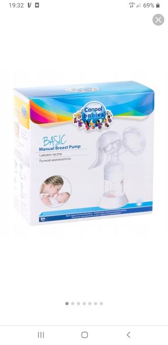 Laktator ręczny Canpol Babies