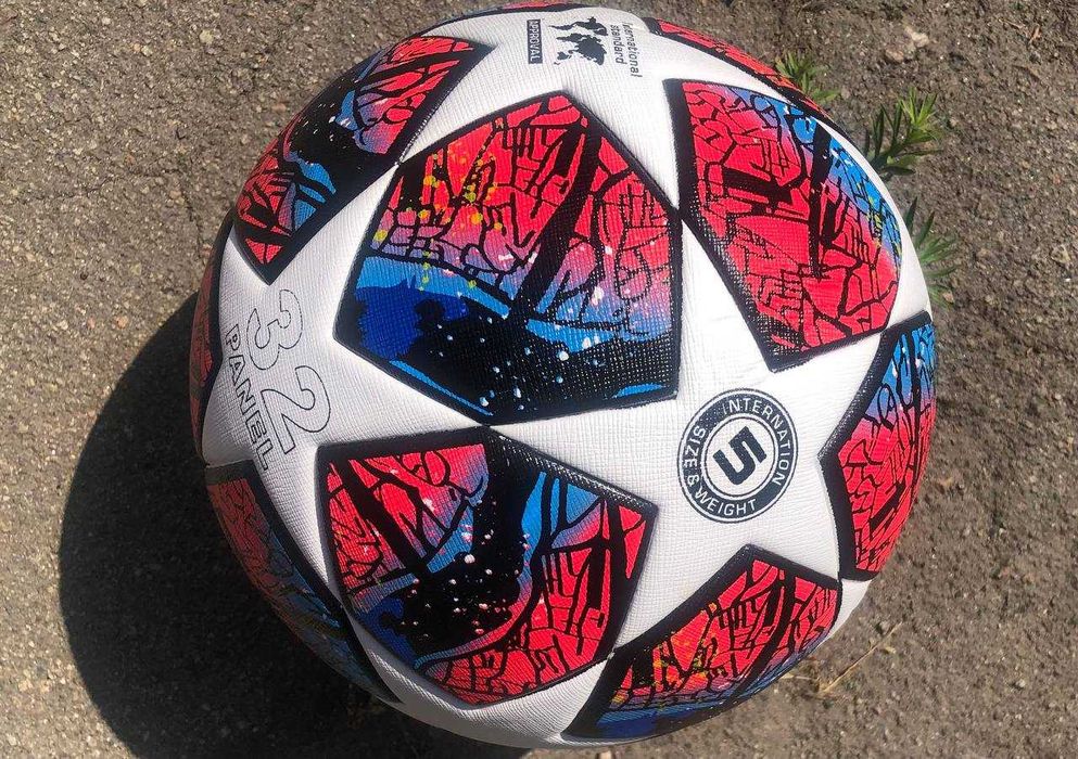 М'яч футбольний безшовний Finale Istanbul League  (розмір 5)