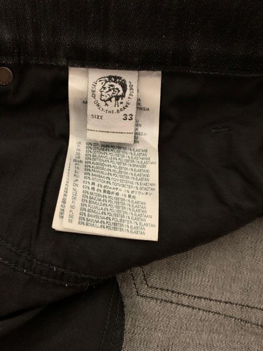 Diesel муж джинсы черного цвета Р.33