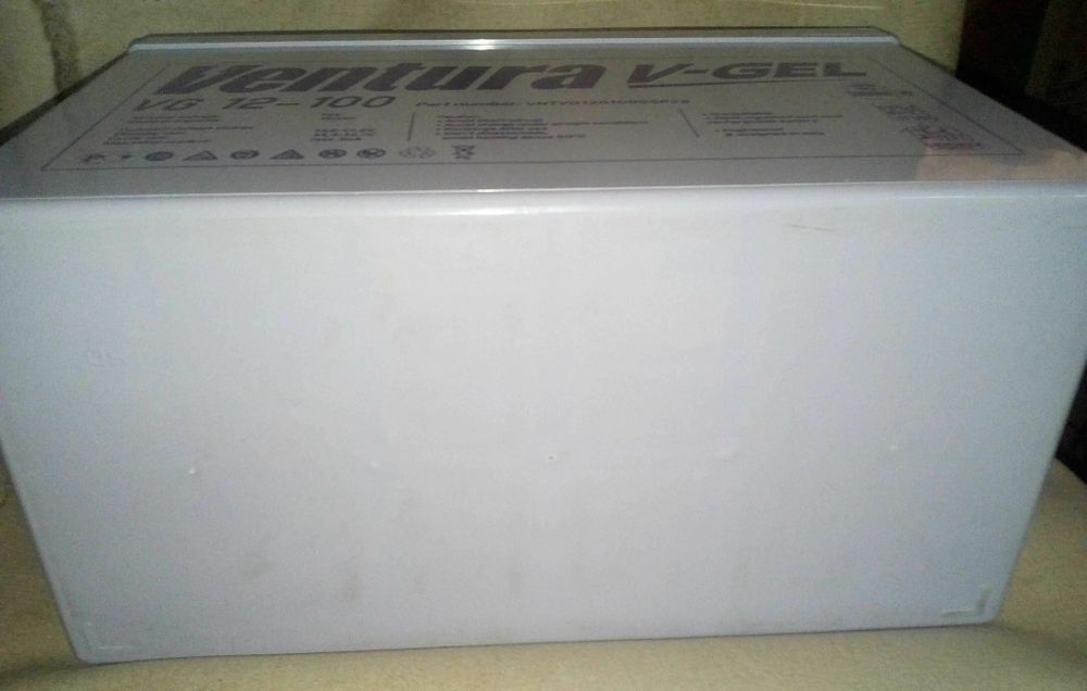 Аккумулятор Ventura VG 12-100 V-Gel (гелевый) НОВЫЙ
