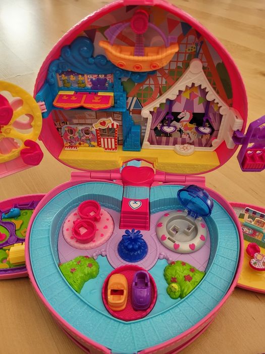 Plecak serce serduszko polly pocket park rozrywki