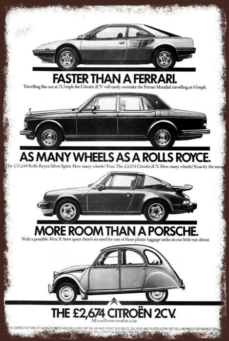 8 Placas decorativas retro de Carros Antigos, novas, 30 x 20 cm
