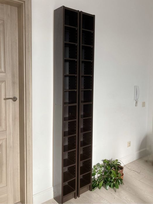 Zestaw półek 2x Gnedby Ikea regał stojak na plyty CD