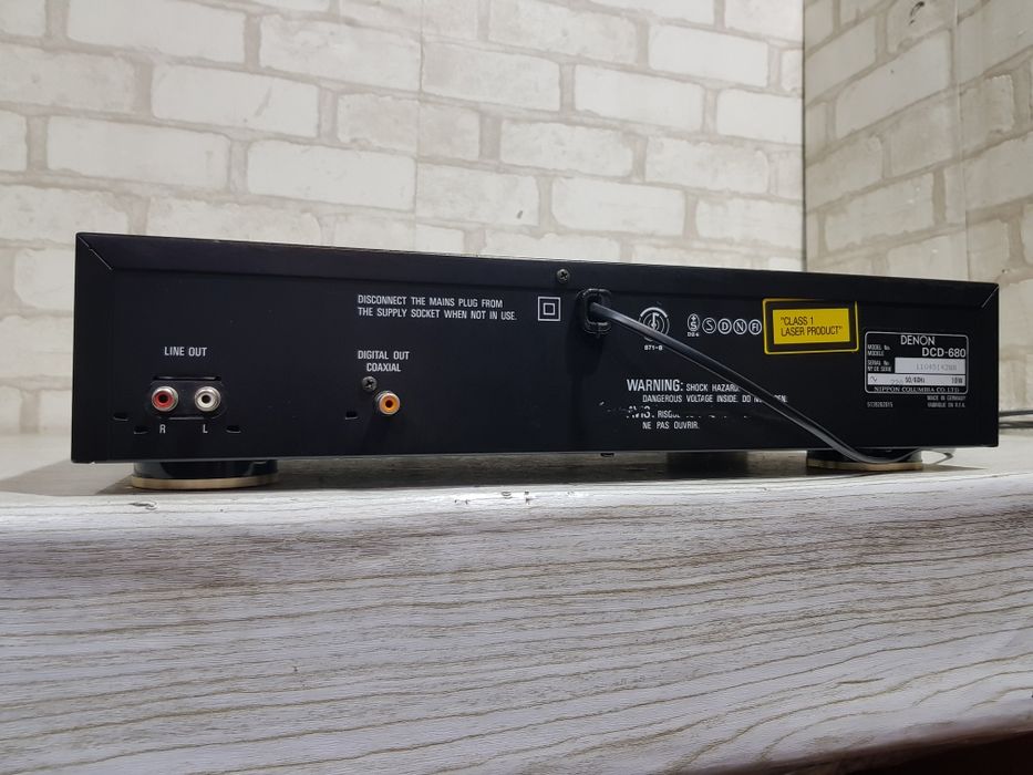 Пульт!CD програвач DENON DCD-680,б/у з Німеччини