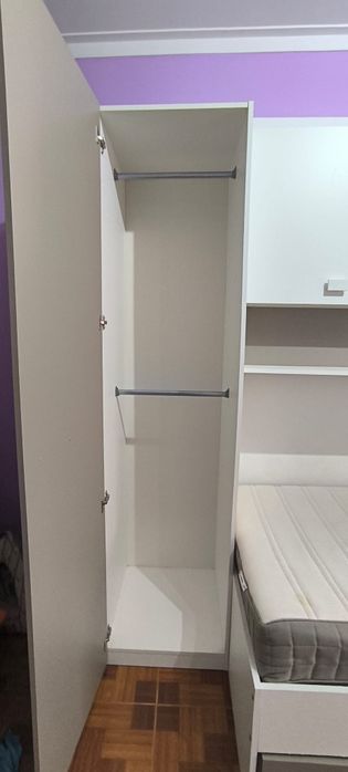 Cama de Solteiro + Armários
