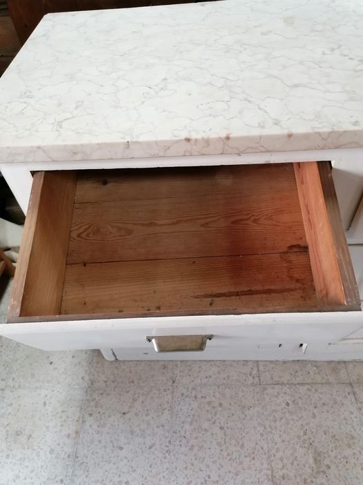 Bancada ilha antiga para cozinha