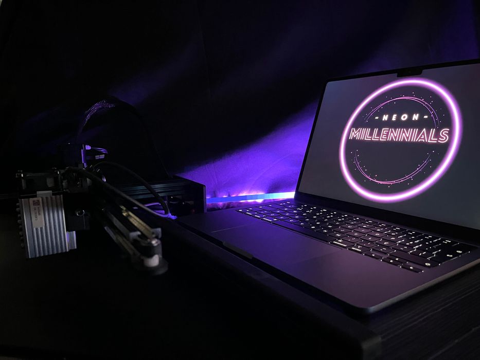 Painel Luz Led Personalizado AK-47