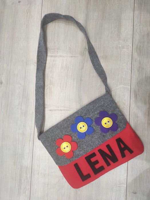 Torebka z filcu LENA hand made