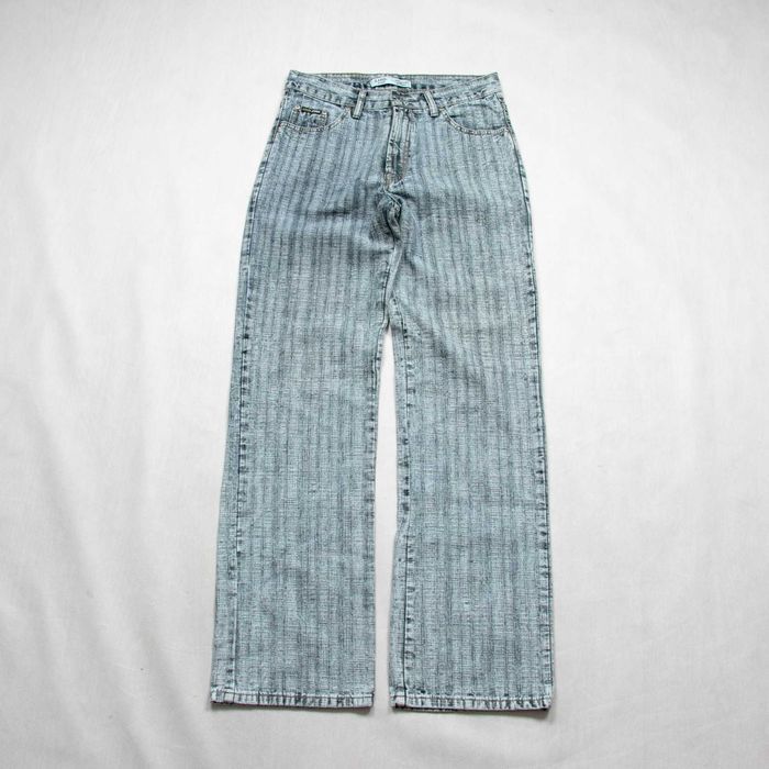 Japan Style type jeans bootcut spodnie jeansowe 30us wide leg
