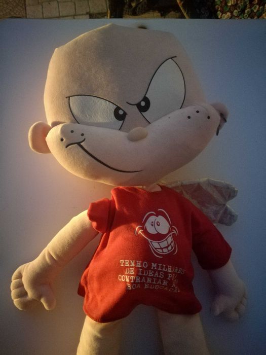 Boneco para dia s Valentim anjo/ diabo