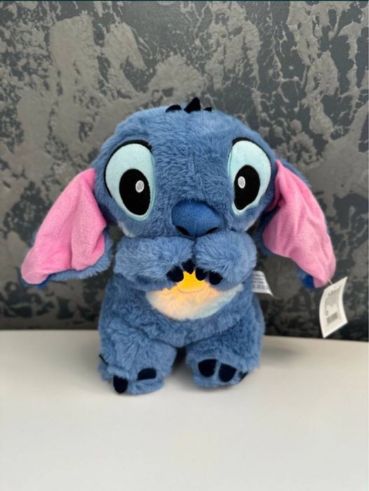 ОРИГІНАЛЬНИЙ Мякий нічник іграшка Дихаючий Стіч на подарунок дівчині