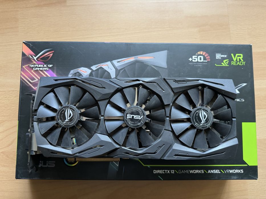 asus rog strix gtx 1080 ti - купити комплектуючі для ПК - Ціна на