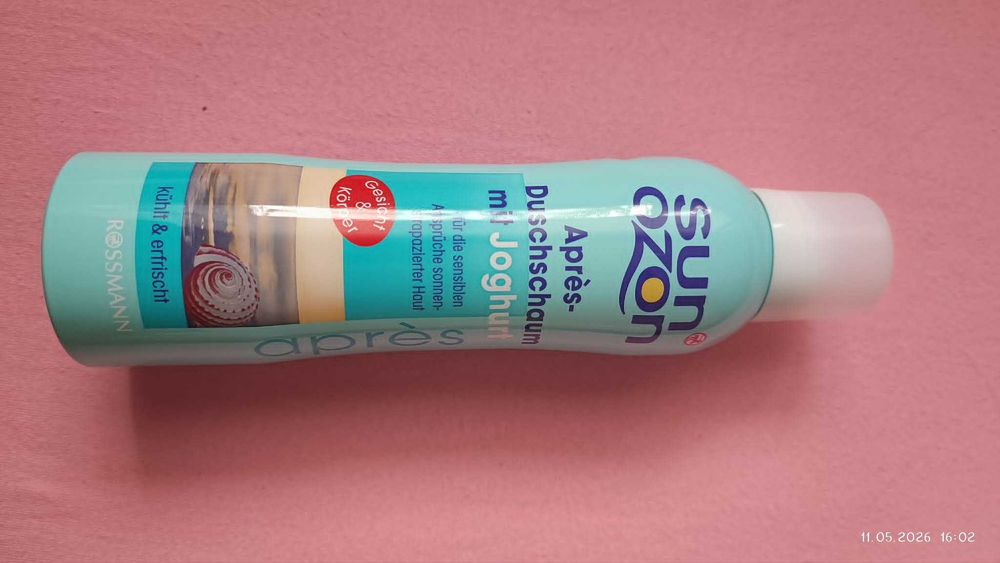 Pianka po opalaniu Sunozon z jogurtem
