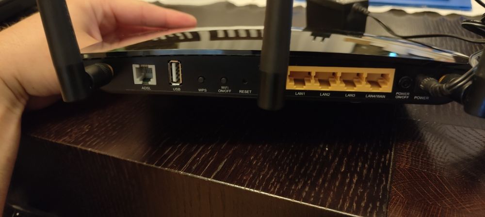 Router TP Link Archer D2 AC750 Access Point WAN DSL