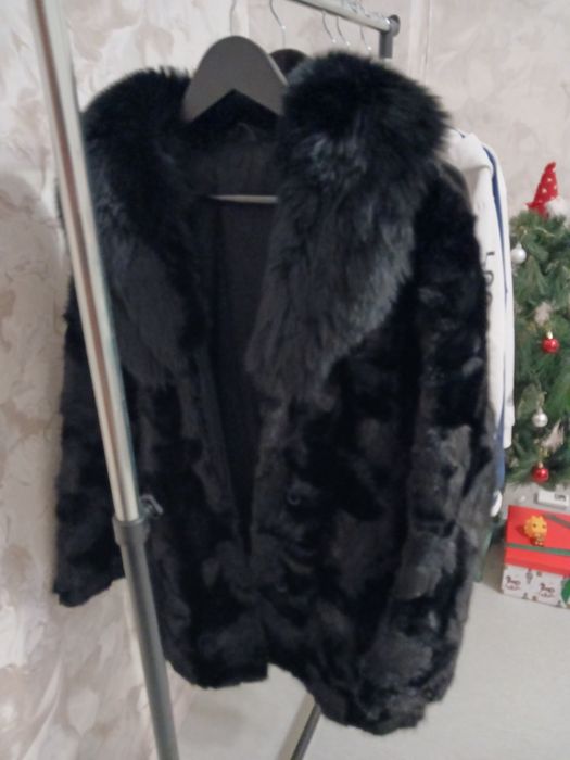 СУПЕРЦЕНА Черная натуральная норковая шуба