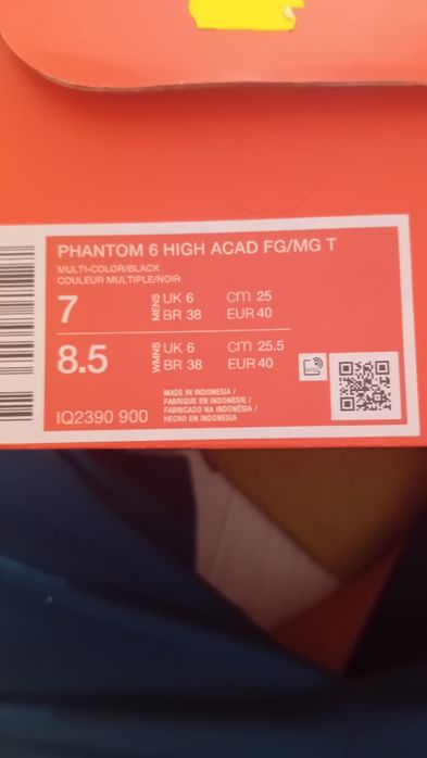Nike Phantom 6 High acad FG/MG