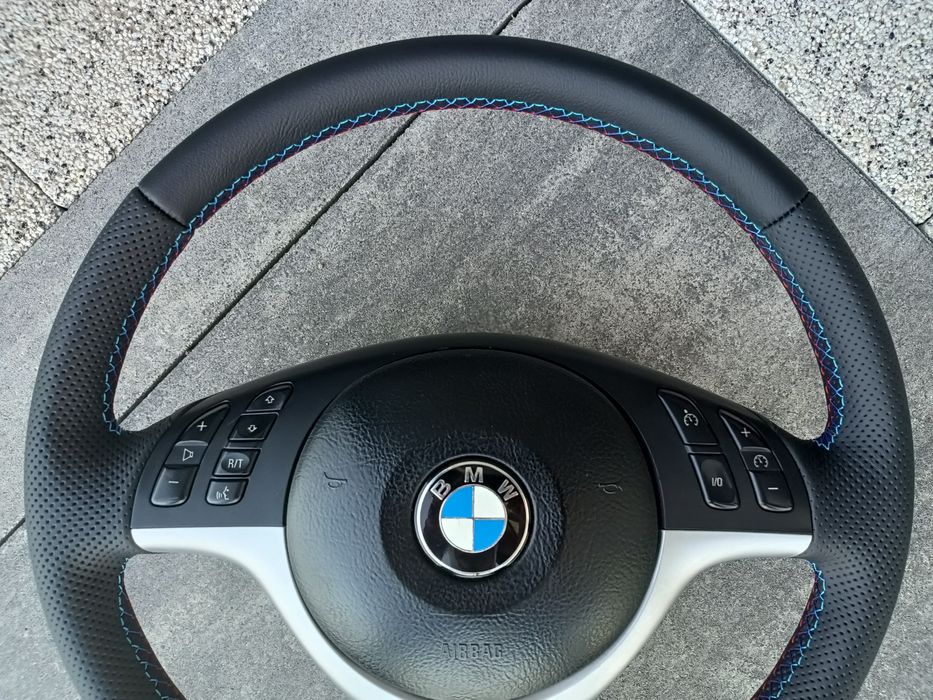 Jak nowa kierownica Sport z multifunkcją BMW E46 E39 E38 polift X5 E53