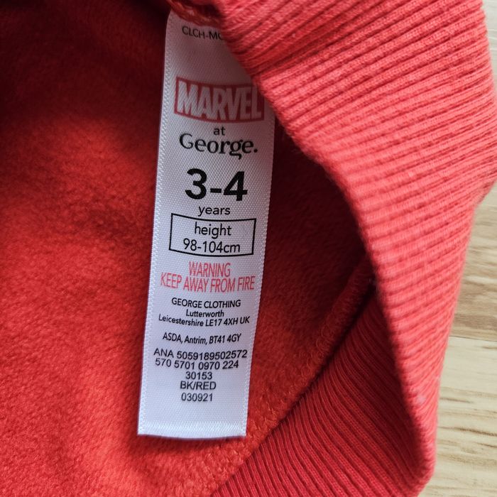 Bluzy George Marvel, Spider Man, rozm. 98-104.