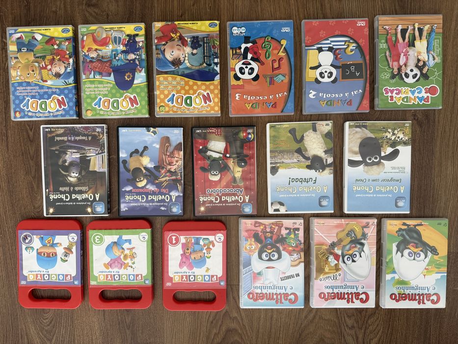 12 DVD Infantis Originais