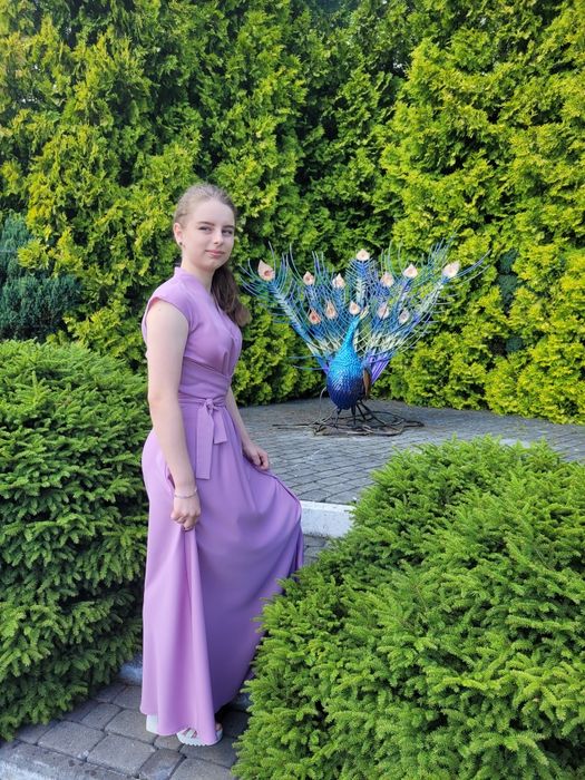 Сукня лавандова  на випускний