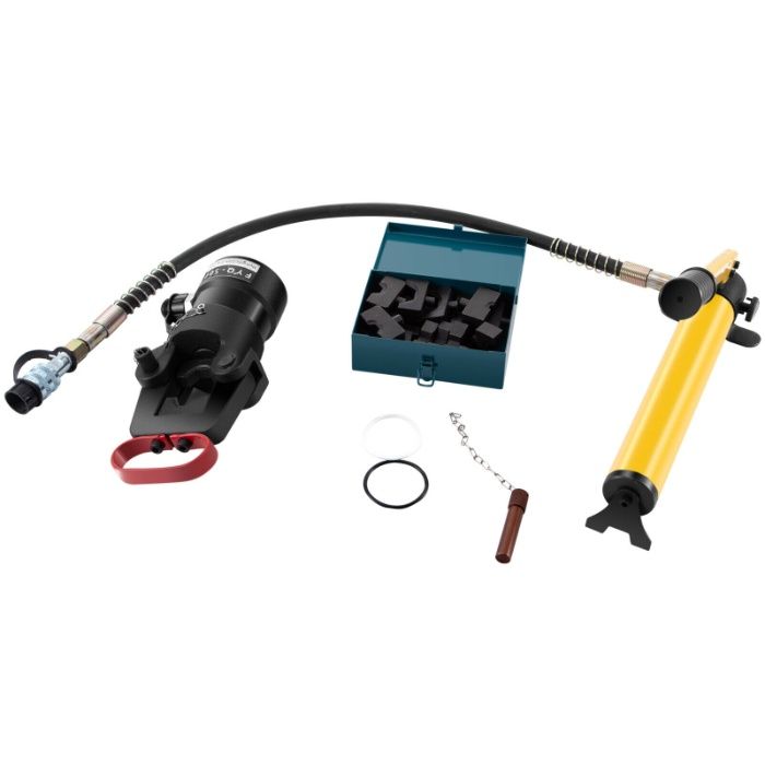 Alicate cravar terminais hidraulico 18 ton 16 a 500 mm