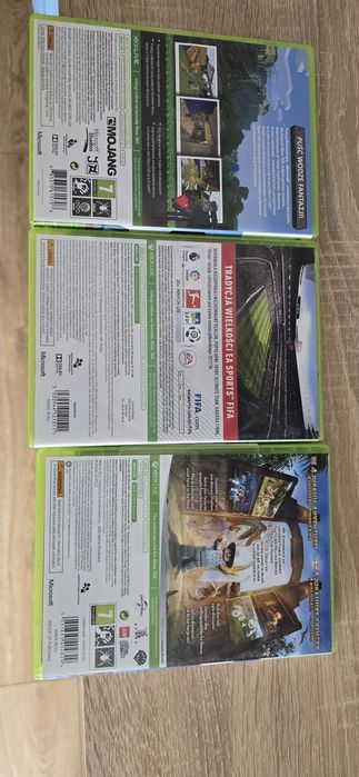 Gry Xbox 360 i dwa pady