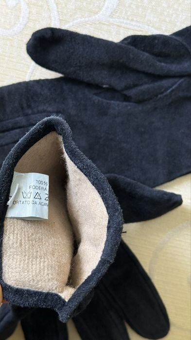 Рукавиці замшеві натуральна шкіра Виробник Italy