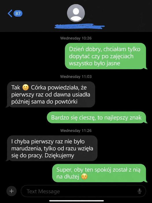 Korepetycje z nauczycielem z matematyki