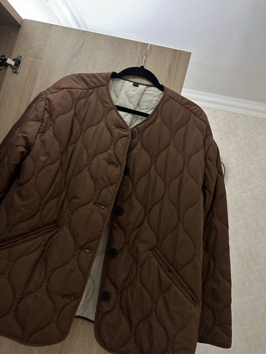 Куртка zara коричневая