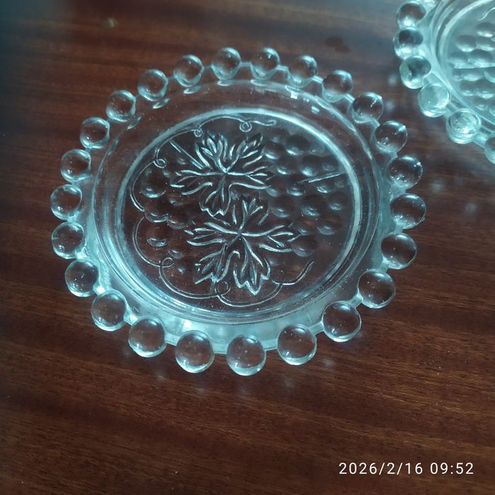 Spodki szklane Ząbkowice.