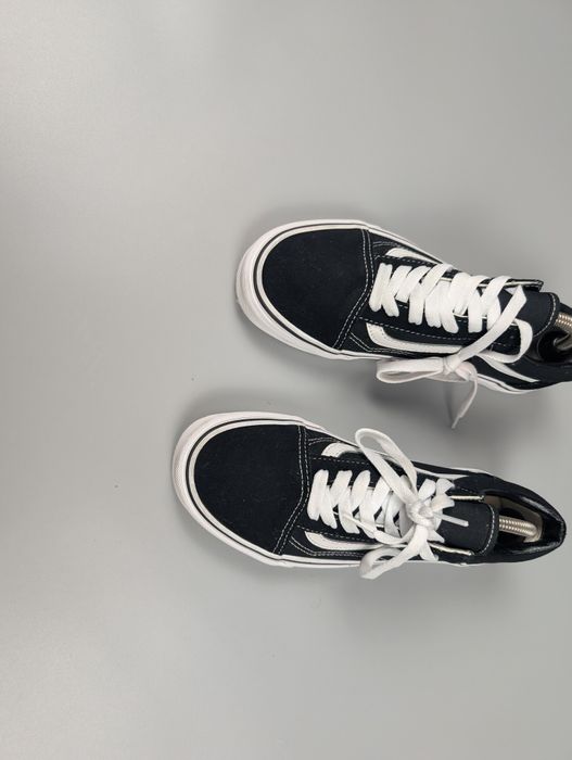 Кеди жіночі (39, 25 см) Vans Old Skool Black Оригінал