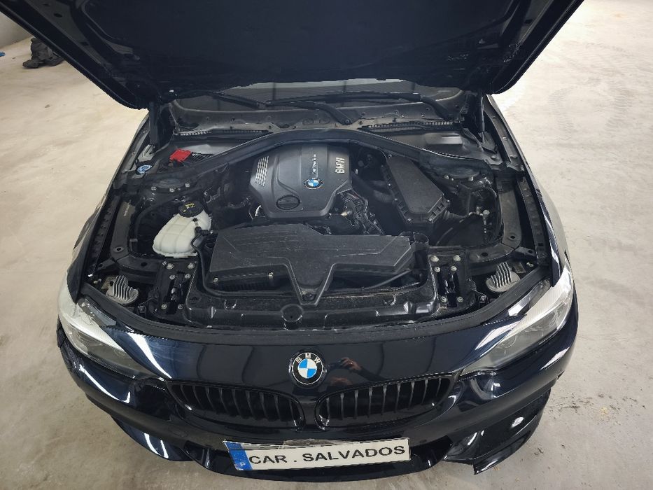 BMW 418 inundado