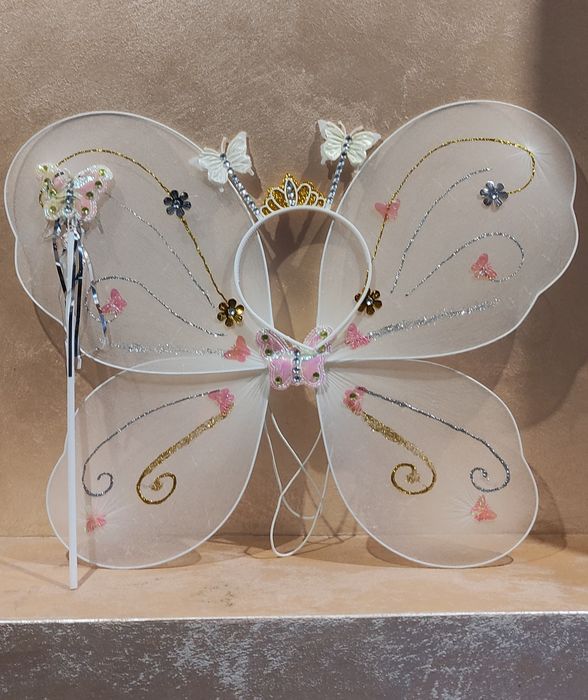 Крила метелика нейлонові кольорові