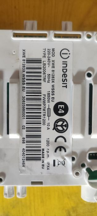 Indesit XWE 81283X WSS EU Control Board64354207097089121