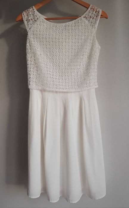 Kremowa sukienka Orsay, r. 34