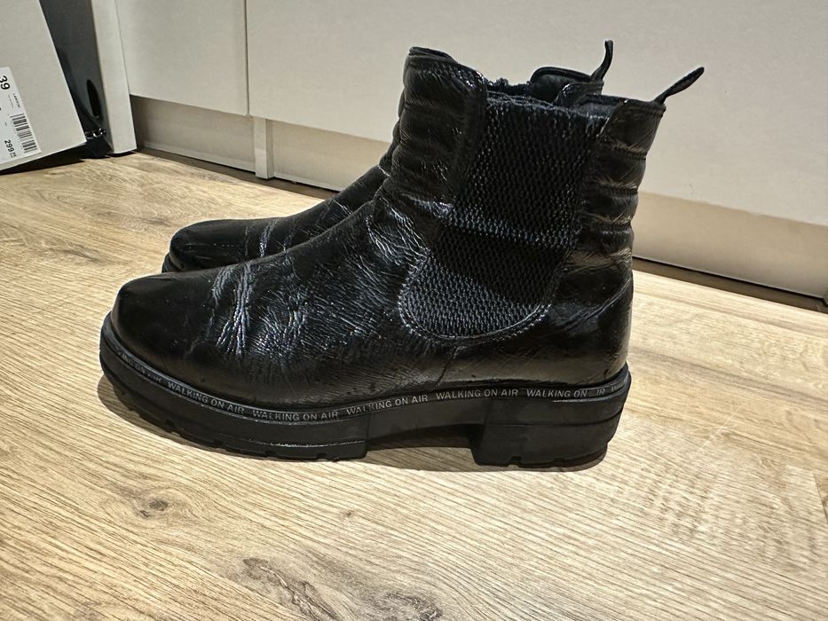 Trzewiki buty Caprice skóra naturalna