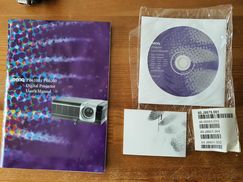 Projector BENQ PB6100 (para peças)