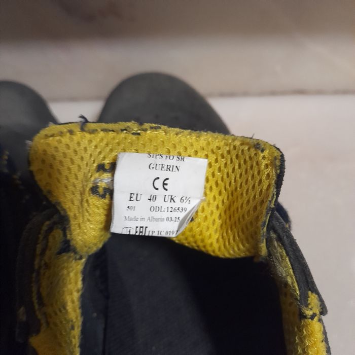 Botas sapatos biqueira em aço