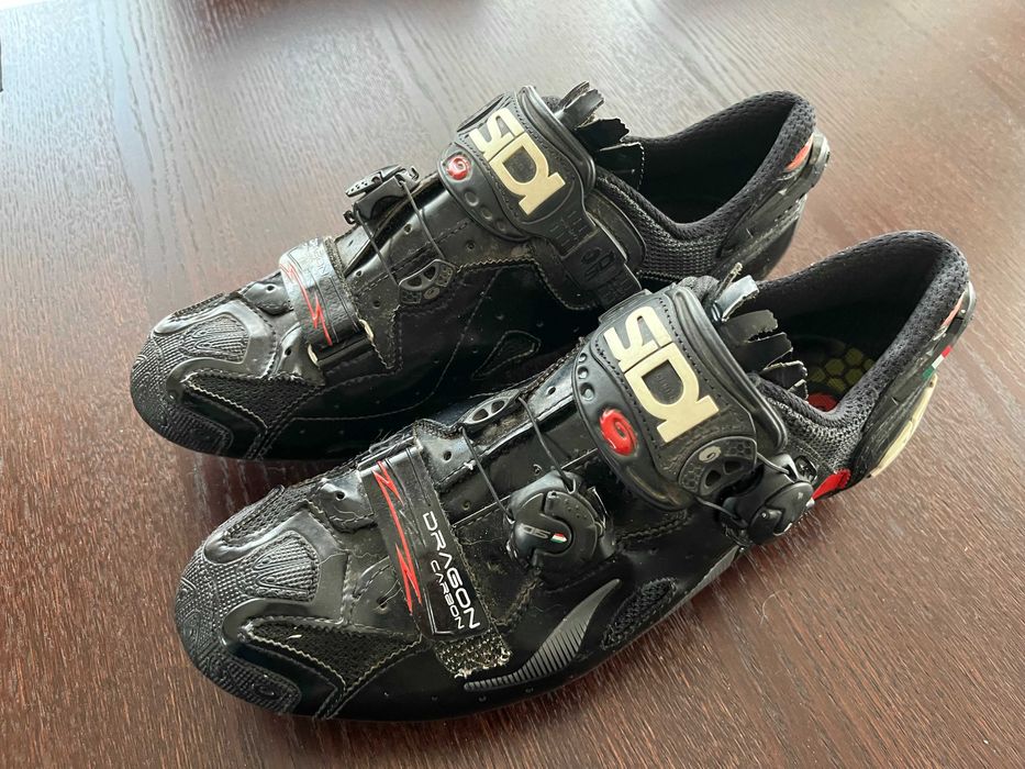 Buty MTB SIDI Dragon 4 SRS Carbon Composite – r. 44, czarne