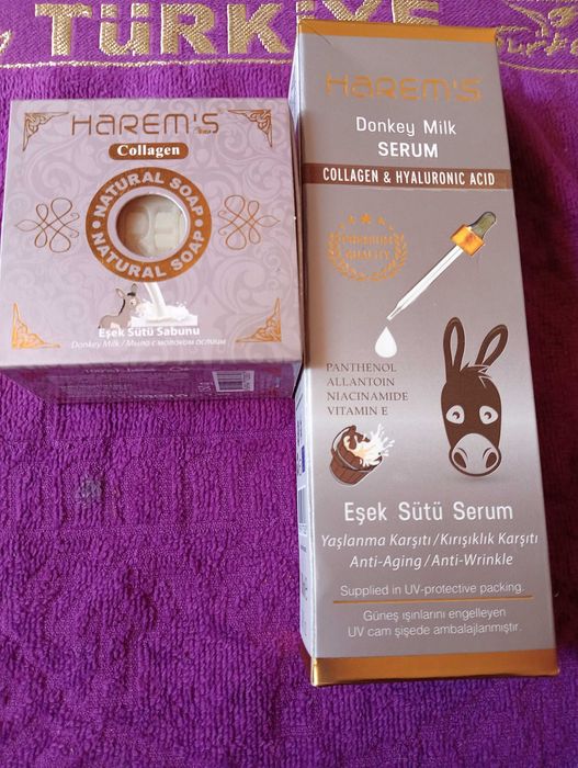 olejek kosmetyczny z oślim mlekiem