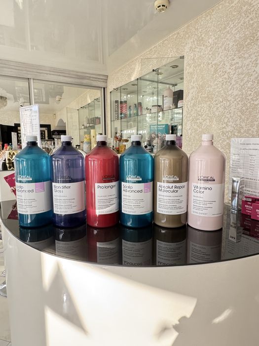 Шампунь та маска обєм 300 ml / 500/ 1500 мл Професійний Лореаль Loreal